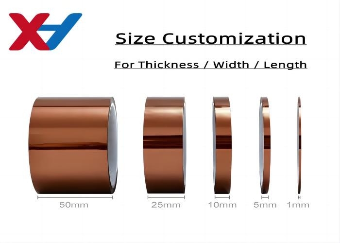 0.08mm ESD Kapton Tape Clean Removal Heat Resistant Polyimide Tape