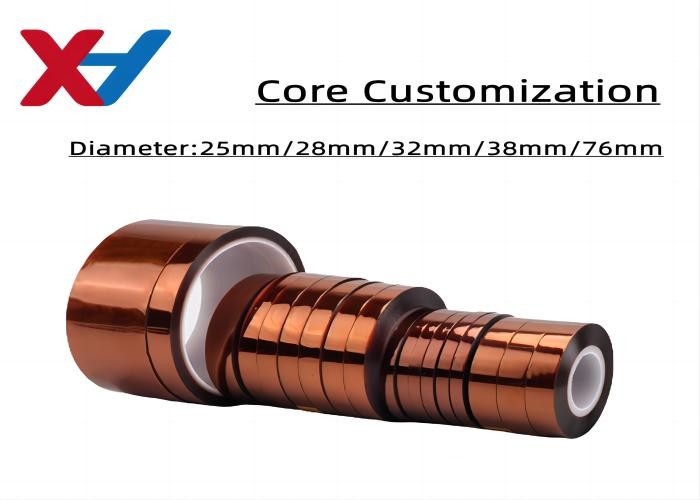 0.08mm ESD Kapton Tape Clean Removal Heat Resistant Polyimide Tape