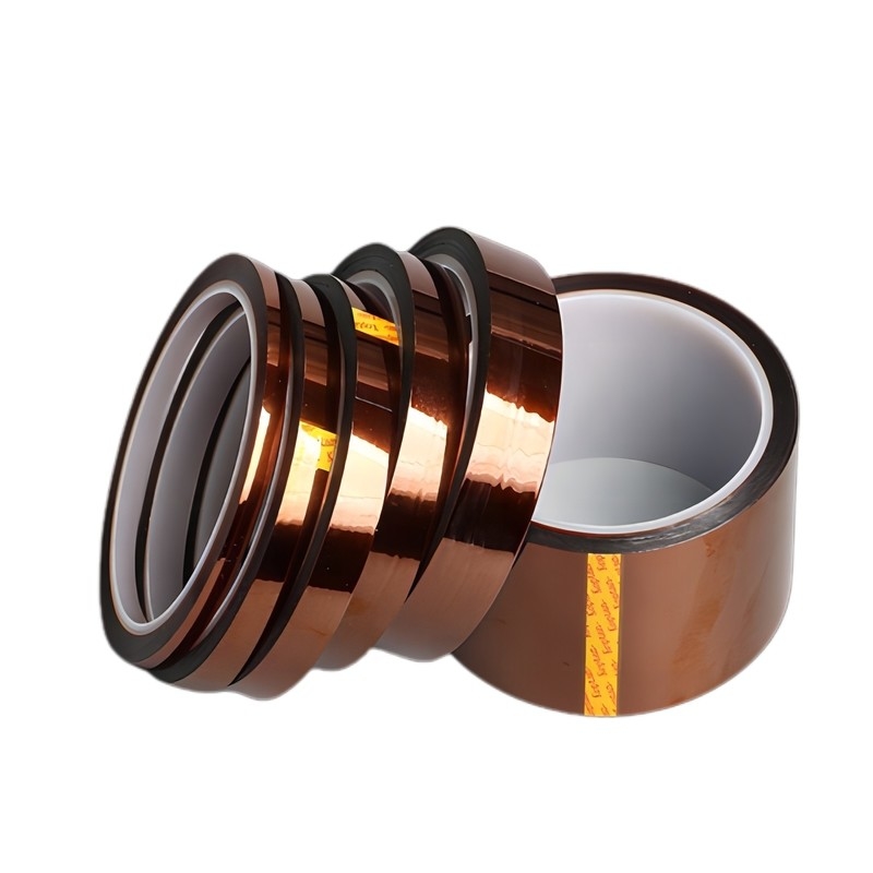 Single Side Heat Resistant Kapton Polyimide Tape 0.04mm For Craft