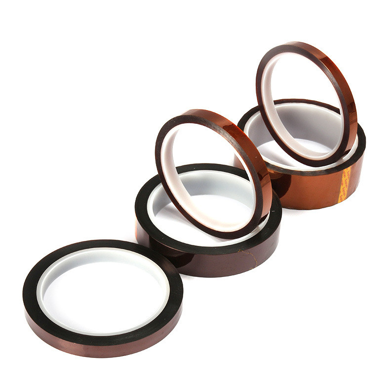 Kapton Polyimide Film Adhesive Tape for Powder Coating 280 Degrees Resistant