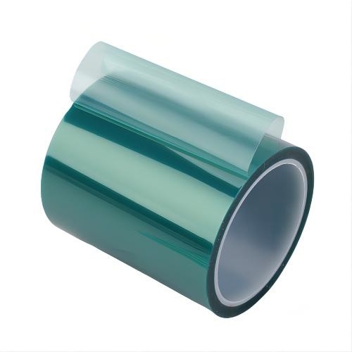 100microns Polyester Adhesive Tape 0.1mm Green Powder Coating Tape