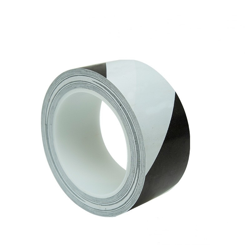 White Black PVC Caution Tape For Identification And Construction
