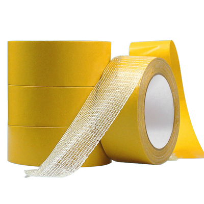 3m Acrylic Double Sided Adhesive Tape Mesh Scrim Filament For Carpet